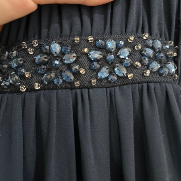 ASOS navy gown - Picture 6 of 7